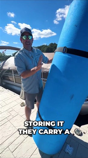 Take your swim mat out of the boat for winter! ❄️ #boating #winter #boatingtips #swimmat #lakehopatcong #bridgemarina | Bridge Marina, Inc.