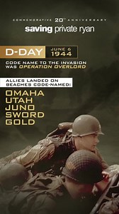 Today we remember the events of D-Day, on its 74th anniversary. | Saving Private Ryan