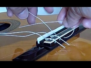 Πώς αλλάζω χορδές στην κιθάρα How to change strings on a classical guitar easy 🎸♫ ♪ ♫ ♪