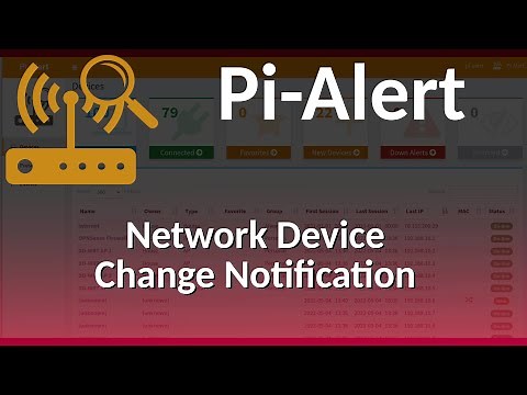 Pi Alert - Open Source, Self Hosted, Network Device Change Notification and Intrusion Detection