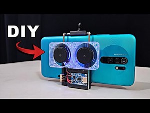 Simple Smartphone Air Cooling Fan For Gaming - DIY Mobile Cooler