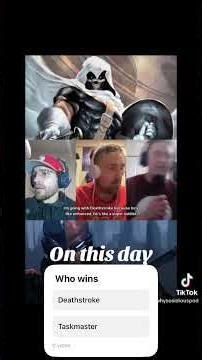 Deathstroke vs Taskmaster