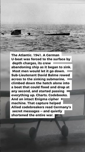 1 Officer Captured a U-Boat and Its Secret Code Machine | Military History Talks