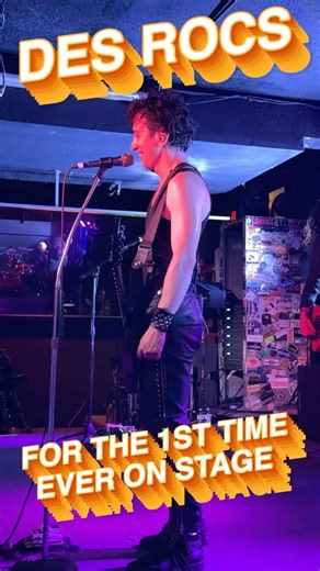 DES ROCS “For the first time in history on stage, Danny performs an amazing feet”