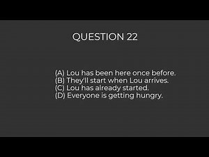 TOEFL ITP - Listening Practice Test #2