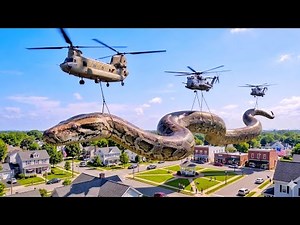 A 1000-Foot Python Destroys a City, Enters the Amazon… Then the REAL Monster Awakens 😱