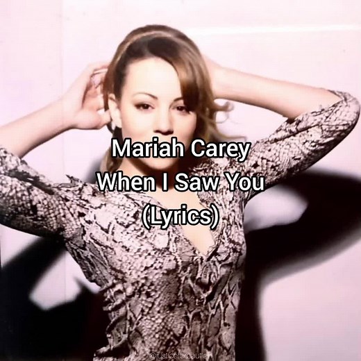 Cuando vi a Mariah Carey: Un sentimiento especial