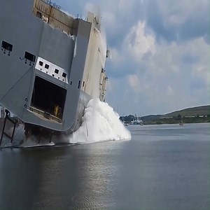 193K views · 1.1K reactions | Biggest Ships Launch Compilation! Largest Ship Launches | Magic World | Facebook