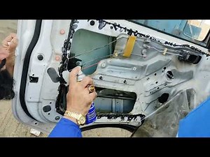 how to fix a car window that won't roll up or down ! car window problem