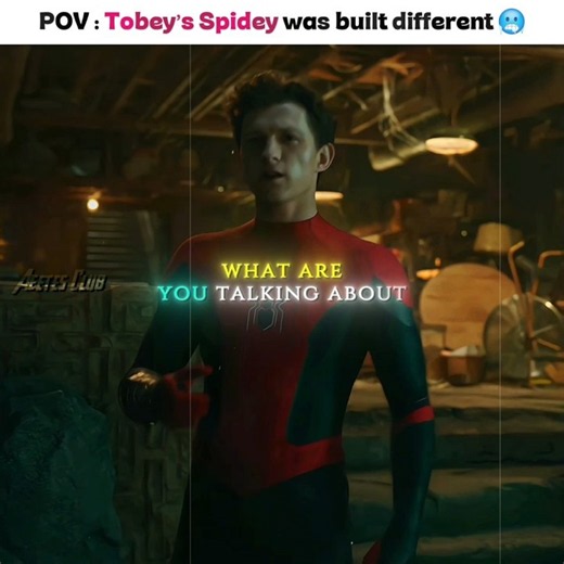 POV : Tobey's Spidey Was Built Different 🪎 || Spider Man Trilogy [4K] #shorts