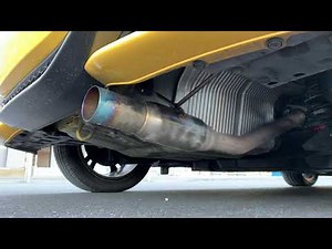 Honda CR-Z Exhaust Sound 5ZIGEN Fireball Spec1