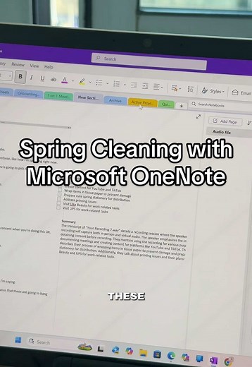 Spring Cleaning Your Digital Life with Microsoft OneNote