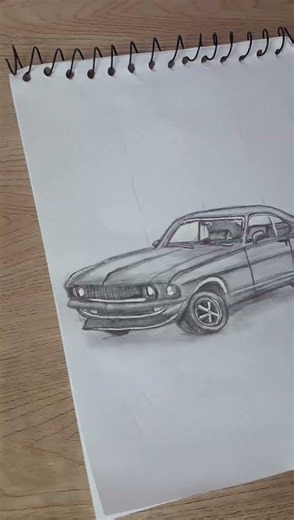 Car sketch for beginners | #art #CarSketch #CarDrawing #viral