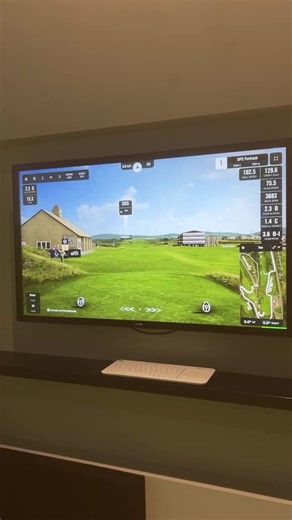 The Open on Gspro! #golfsimulator #theopen #golf #brocksgolf #scottiesheffler