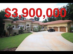 Luxury Home Virtual Tour- Inside a MUST SEE $3.9 Million fully customized Mansion in Conyers part 1