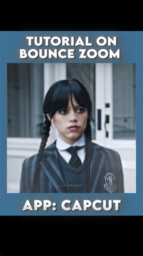 Bounce Zoom Tutorial on Capcut