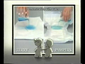 Pampers "Sad Girl" Advert (1992) (Short Version)