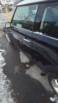 2013 Mini Cooper Brake Inspection Problem – Pad Wear Sensor Broken #automobile #mechanic #carpart