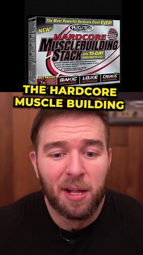 Muscletech’s “Hardcore Muscle Building Stack” | More Plates More Dates