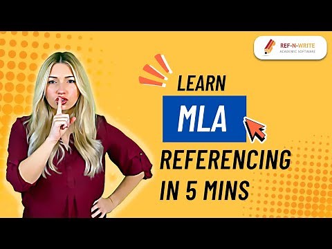 MLA Referencing Style Made Easy!