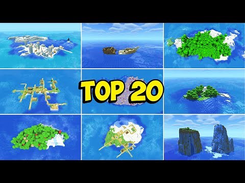 BEST SURVIVAL ISLAND SEEDS For Minecraft 1.21 (Java & Bedrock)