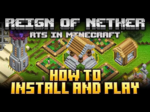 How To Download & Install Reign of Nether RTS Mod In Minecraft