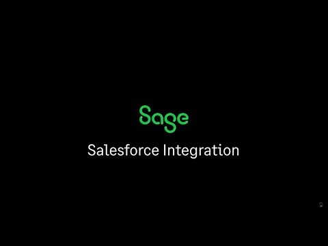 Sage Intacct Capabilities - Salesforce Integration