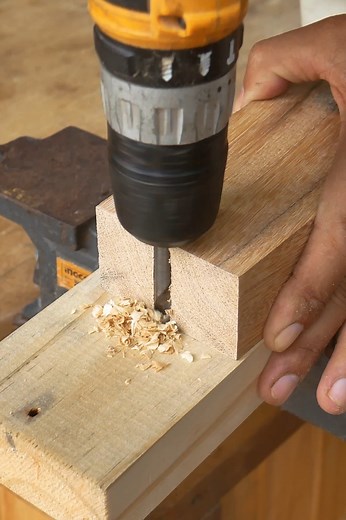 7.2K views · 104 reactions | Making Wooden Drill Bit Hold Guide jIg For Woodworking Idea #Idea #reelsviral #Trick #Tool #Technique #DIY #woodwork #woodworking #reelsvideo #reels #reels2023 #Wood | Woodworking Crafty | Facebook