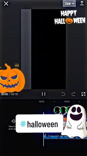 Halloween Animated Graphics: Spooky Pumpkin and Ghost