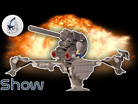 LEGO custom cannon makes BOOM! - Separatist cannon proton