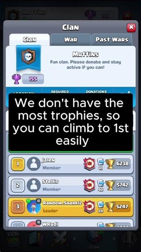 Join my clan! #clashroyale