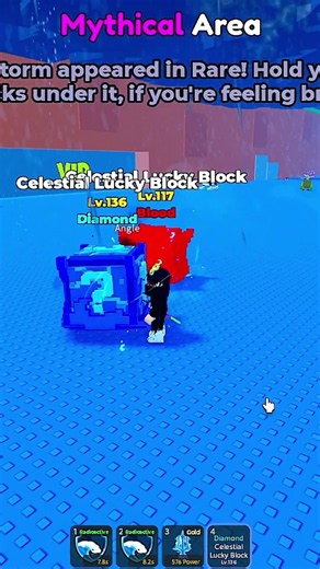 NO WAY... This Lucky Storm Admin Abuse Was INSANE in Escape Tsunami 🌊 #roblox #shorts