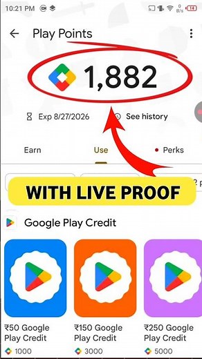 How To Earn Play Points In Play Store | Play Points Google Play #googleplaypoints #shorts