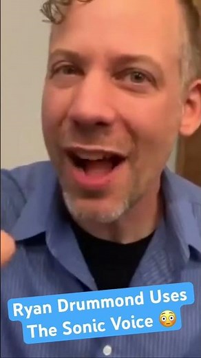 Ryan Drummond Uses The Sonic Voice 😳 2024