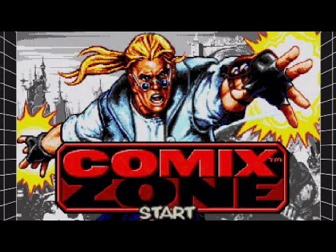 ⚫️ Let’s play Comix Zone sur MegaDrive de Sega 