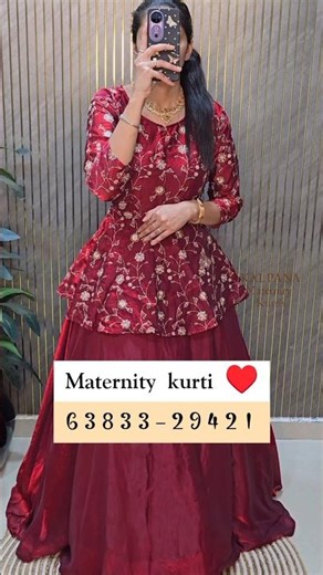 2711_Maternity Kurti#shorts #maternity #kurthi #maternitykurti #kalpanafeedingkurtis #feedingkurthi