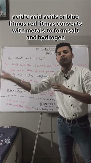 Acids Khatam 5 Question me Class 10 #acidsandbases #sciecne #cbseclass10 #chemistry #biology #viral