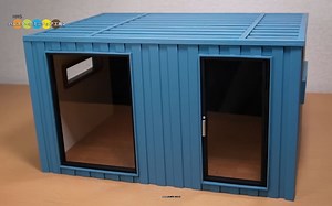 【HMS2的迷你手作】迷你集装箱房间制作·DIY娃屋微缩建筑 家具 摆件