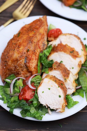 Baked Bone In Chicken Breasts