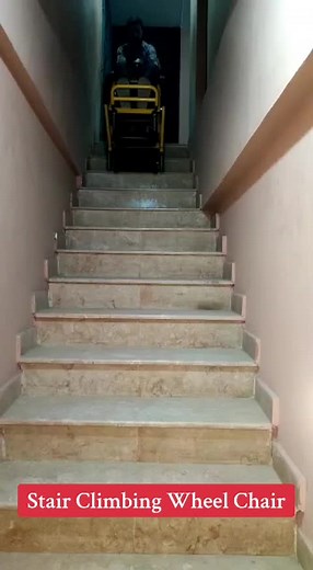 Battery Operated Motorized Stair Climbing Wheelchair