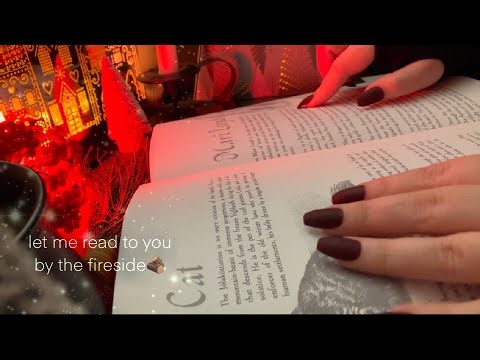 ASMR learn fun facts about winter creatures & folklore with me (mythology whispered book reading)