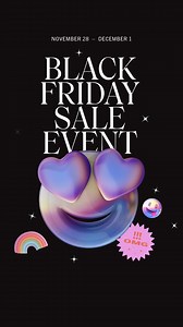 4-Day Black Friday Sale Event 28 Nov -1 Dec 🖤 Be rewarded Friday & Saturday! 👇 Simply spend $20 in-centre and visit our Rainbow Recharge Station to collect your sweet treat $2,000 in instant win prizes and gift cards up for grabs! Recharge Station open Friday 28 Nov 11am-7pm and Saturday 29 Nov 11am-5pm. | Spencer Outlet Centre