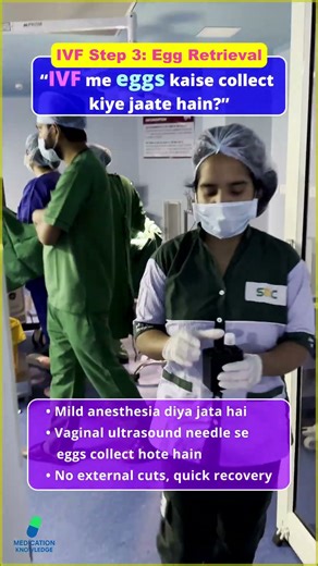 IVF Step 3 Explained | Egg Retrieval Process | IVF Surgery Step #drrakshitamalik #ivf #ivfawareness