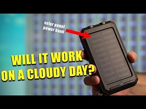 PowerNexus Solar Power Bank Review & Test On A Cloudy Day​ - Is It Worth It?
