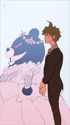 hajime×nagito because they're so awesome. AND excited for the DANGAN 2X2 #hajime #danganronpav2 #danganronpa #nagito #komahina