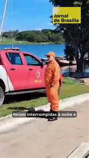 Firefighters locate man's body in Lake Paranoá.