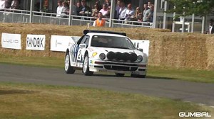 600HP Ford RS200 Group B Sounds