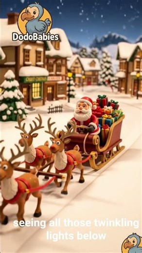 santa coming to your home. #santa #cartoon #animation #christmas