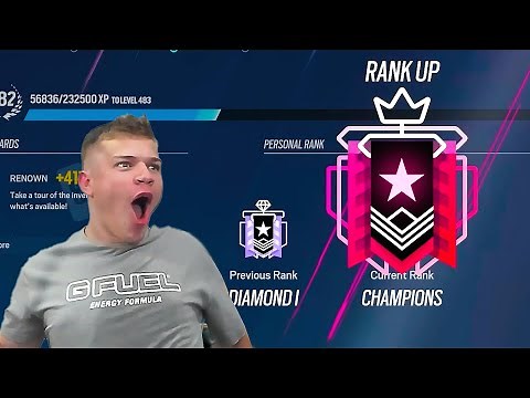 I Finally Hit Champion Rank Again... (Rainbow Six Siege)