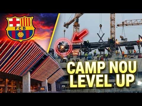 The New Camp Nou Is Starting To Look Absolutely Unreal Right Now 😳🔥